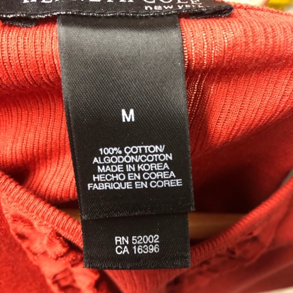 Kenneth Cole New York Burnt Orange Tank Top - Picture 4 of 6